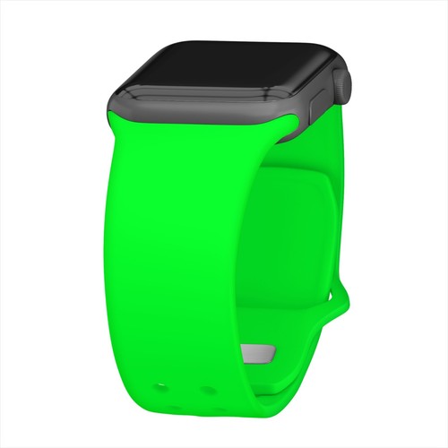 Bracelets Affinity néon vierge silicone bracelet Apple Watch - Photo 5 sur 22