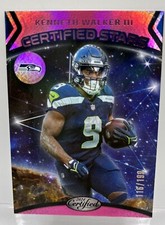 2024 Panini Certified Kenneth Walker III Certified Stars Pink Mirror /199