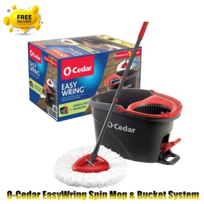 O-Cedar EasyWring Spin Mop & Bucket System