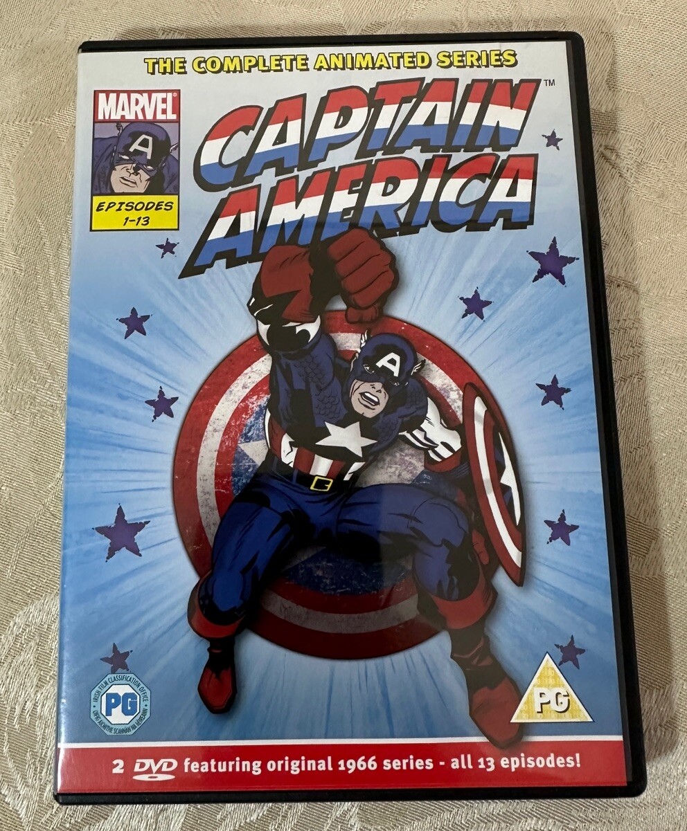 Captain America: The Complete Series (1966) All 13 Episodes - 2 Disc DVD
