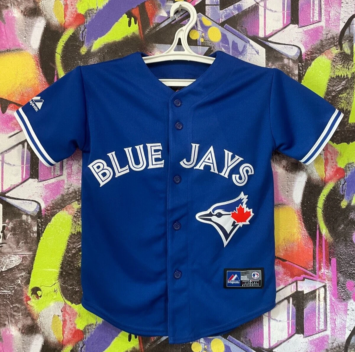 Toronto Blue Jays Jose Reyes #7 MLB Baseball Shirt Jersey Majestic