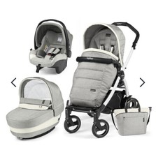 Peg Perego Modular Trio Book 51 S con passeggino, carrozzina, Ovetto e Borsa
