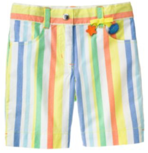 NEW Gymboree MERMAID MAGIC Bermuda Shorts & ADJ WAIST / Pants - SZ 4 - NWT - Picture 2 of 6
