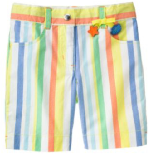 NEW Gymboree MERMAID MAGIC Bermuda Shorts & ADJ WAIST / Pants - SZ 4 - NWT - Picture 1 of 6