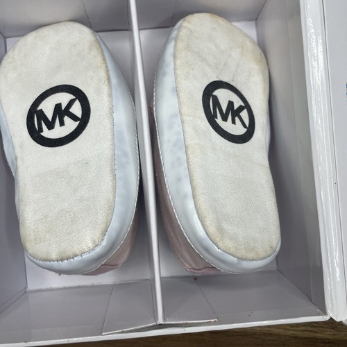 Michael Kors baby girl shoes 6-9 Months Pink Slip on - Picture 3 of 4