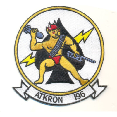 VA-196 Attack Squadron One Nine Six Patch - Version A
