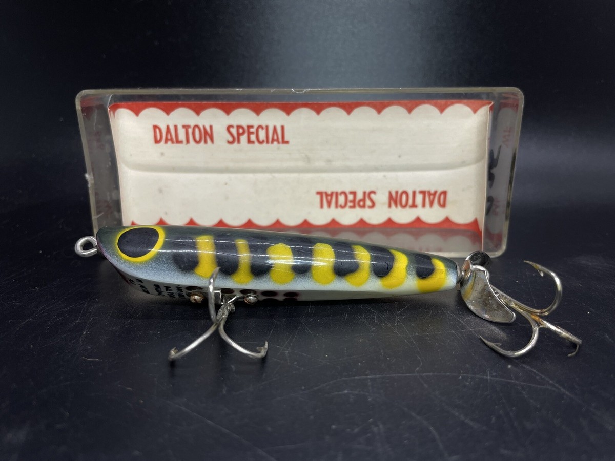 dalton special vintage fishing lure Florida Tackle Silver Flash Tiny In Box Dalton Special Vintage Lure