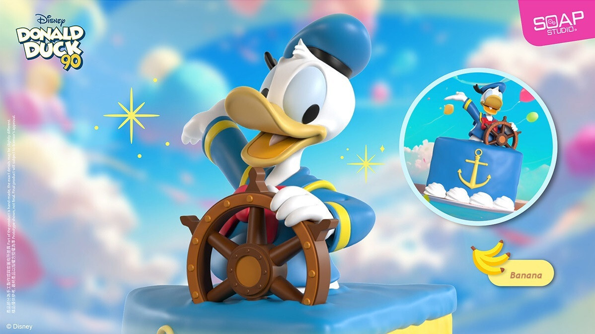Soap Studio Disney Donald Duck Surprise Cake Sliceables