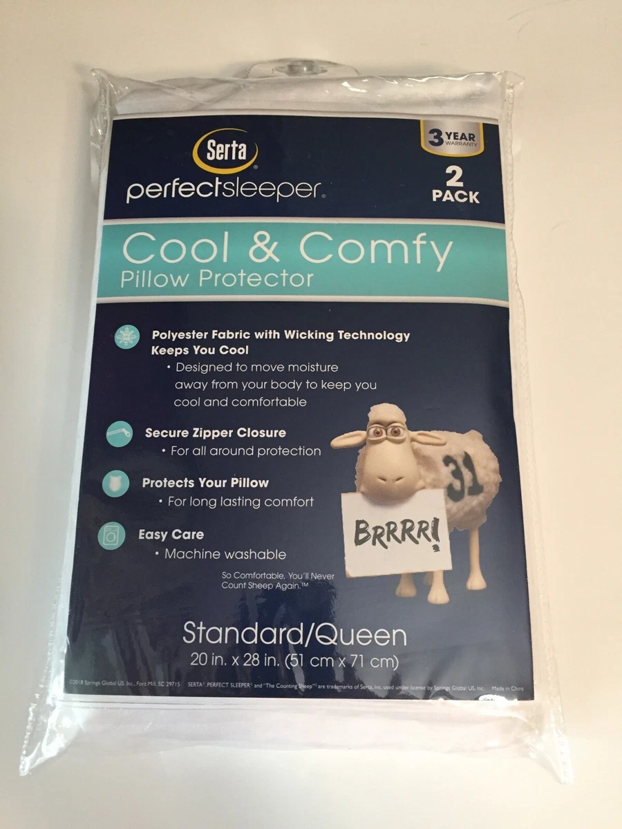 Serta top pillow protector
