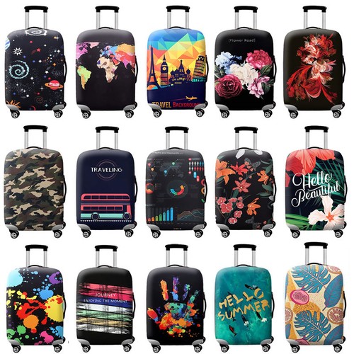 Comprar Maletas de viaje de la cubierta Mapa del Mundo práctico de la maleta  de accesorios 18-32 pulgadas carro Cubierta de Polvo Grueso de Protección  del Tronco Cubierta elástica \\ Outlet \u003e