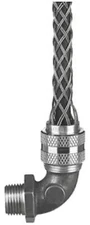 Hubbell 7401087, Wire Mesh Strain Relief, .62-.75In , 1In W/Mesh, 1 PC
