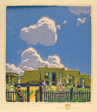 Gustave Baumann : Summer Clouds : 1925 : Archival Quality Art Print