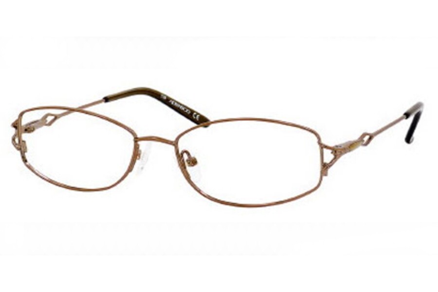 Adensco DOROTHY JMZ Светло-коричневая металлическая оправа для оптических очков 51-16-130 RX AB