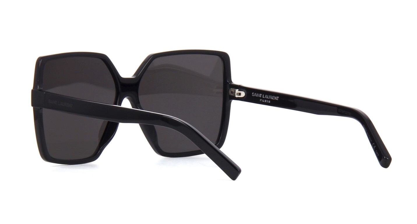 Occhiali da sole Saint Laurent BETTY SL 232 nero grigio (001)