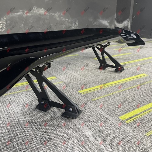 Gloss Black Rear Wing Spoiler Trunk Lip 1PCS For 2014-2019 Chevrolet Corvette C7 - Picture 4 of 15