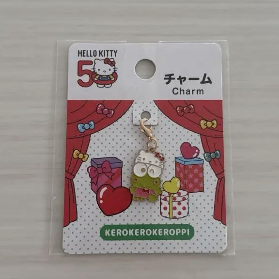 Hello Kitty 50th Anniversary Charm Kerokero Puppi Sanrio 1