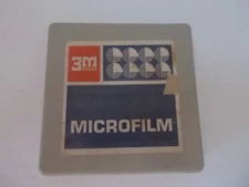 VTG 3M Brand MICROFILM Reel Case Office Supply EMPTY