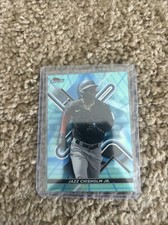 2022 Topps Finest - Blue/Aqua Vapor Refractor #64 Jazz Chisholm /250