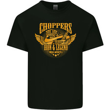 Choppers Legend Motorcycle Motorbike Biker Mens Cotton T-Shirt Tee Top