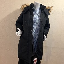 Canada Weather Gear Womens Pufferjacket Size Small Hooded Removable Faux Fur New