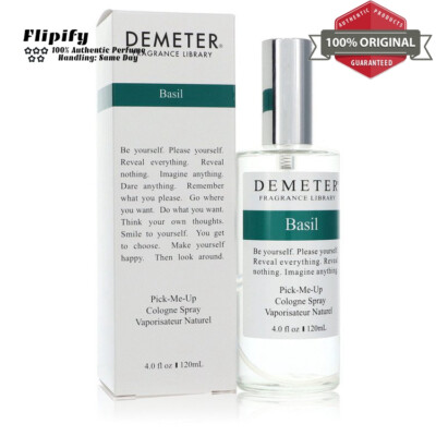 Demeter Basil 4 oz Cologne Spray (Unisex) for Men by Demeter