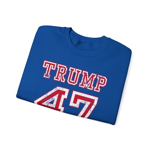 Sweat col rond President Trump 47, sweat unisexe confortable, politique - Photo 37/50