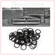 Carrera GO / Digital 143 100 Verbinder aus Gummi für Schienen Ring Klips 1:43