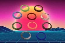 New Vintage 10 Pc Bezel Set - Gucci 1100 Watch - Save 17% - with/Gift Pouch