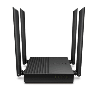 TP-LINK Archer C64 dual-Band W-Fi Router, Wi-Fi 5, 1200 Mbit/s, Gigabit Ethernet