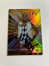 Malik Blade WWE Signed 2022 Chronicles XR Bronze Card # 294