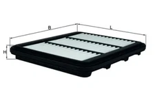 Knecht LX 2690 air filter for Chevrolet, Daewoo