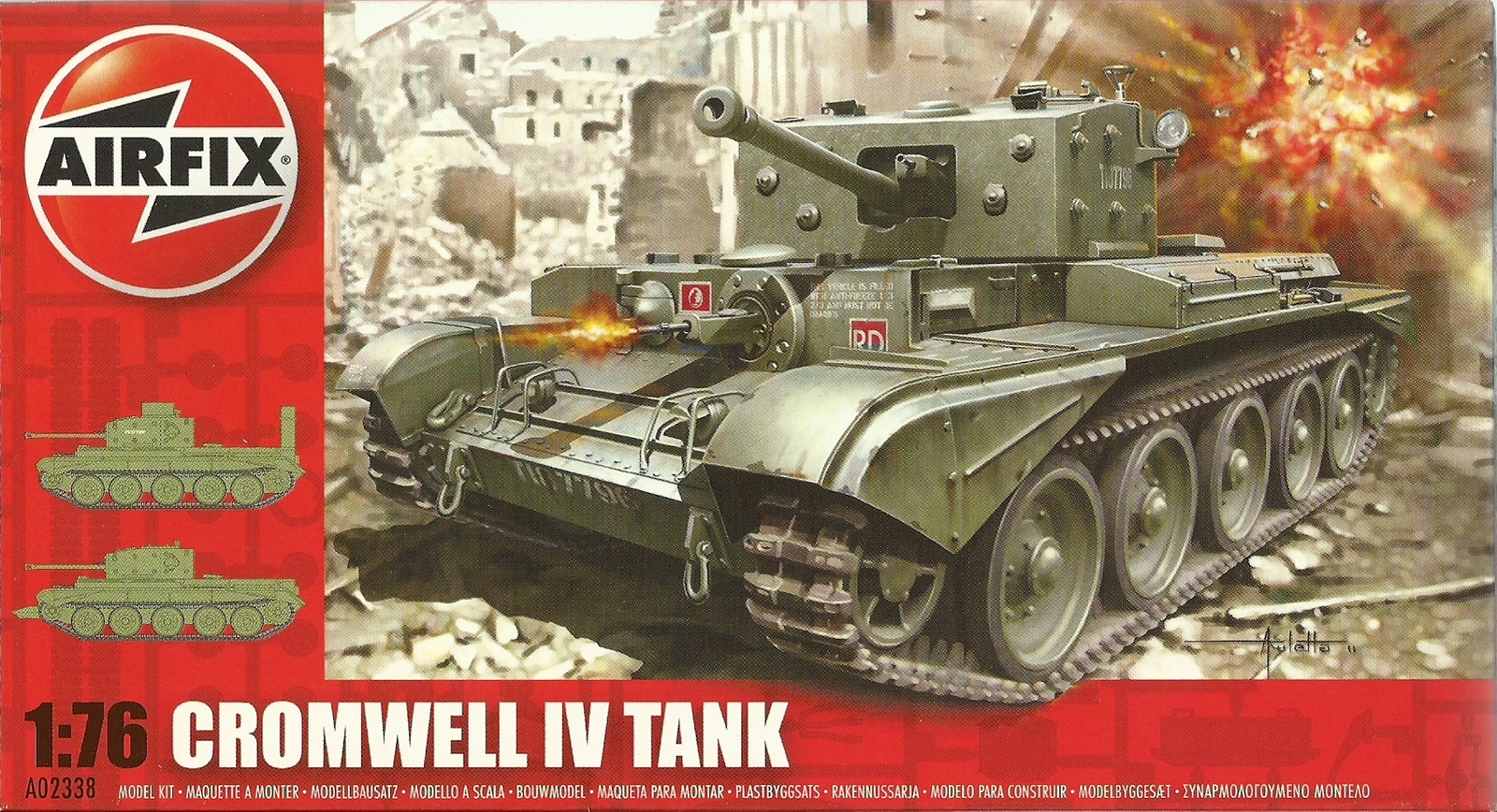 Airfix 1/76 (20mm) Cromwell Mk IV Cruiser Tank