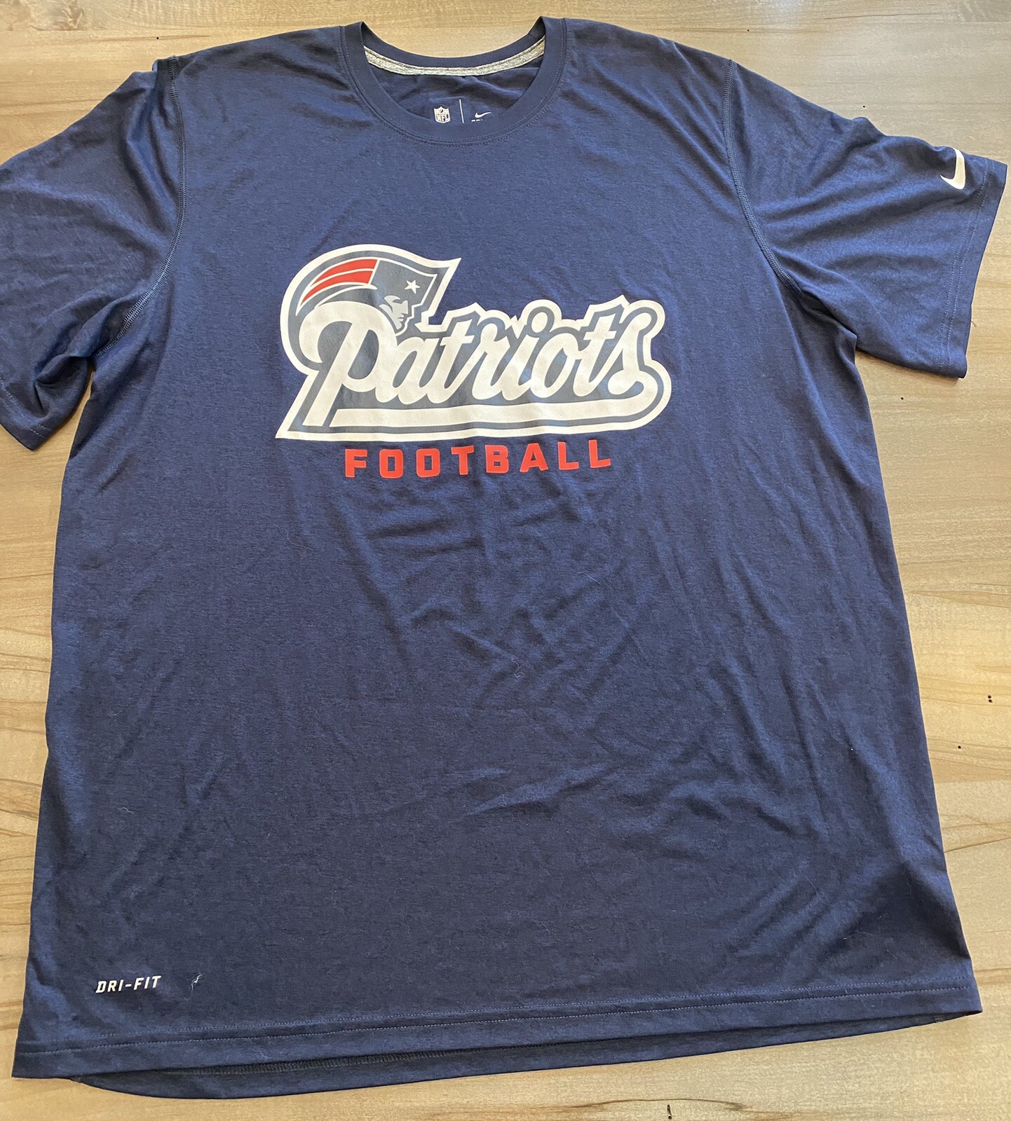 Nike Dri-Fit New England Patriots NFL OnField Apparel, XL
