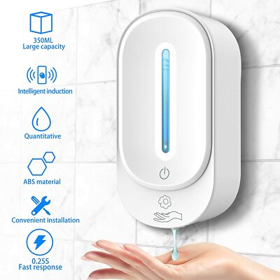 Automatic Dispenser Sanitizer Hands Touchless Liquid Soap Dispenser 350ML 