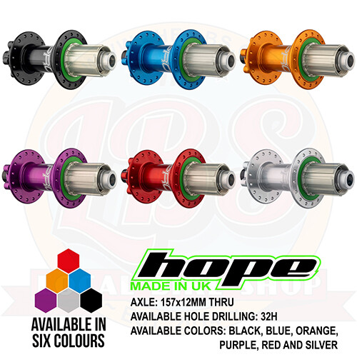 Hope Pro 4 Rear Super Boost Hub 157 x 12mm  - All Specs And Colors - Brand New - Picture 1 of 1