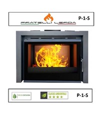 inserto camino a legna ventilato canalizzabile P-1-S