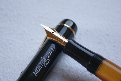 Montblanc 234 1/2 PL PLATINUM, D.R.P. 544477, 1930s, M Nib, Fountain Pen MINT - 第 6/18 張圖片