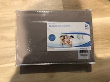 100% Bamboo Bed Sheet Set 4pc -Twin sand - Hotel Sheets Direct