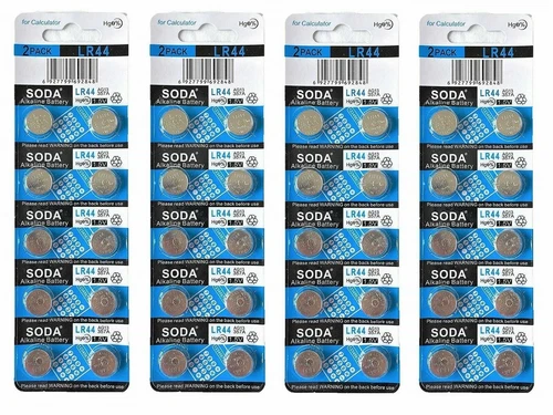 40 pieces LR44 AG13 357A 157 303 A76 L1154 1.55V Alkaline Battery SODA