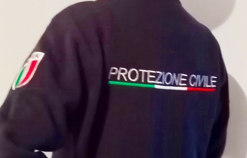 FELPA PROTEZIONE CIVILE RICAMATA MAGLIONE BLUE NAVY P.CIVILE VOLONTARIATO RICAMO - Foto 4 di 10