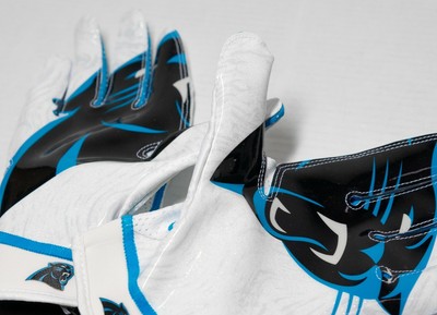 nfl panthers football gloves