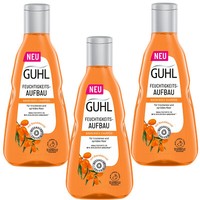 3X 250Ml Guhl Feuchtigkeitsaufbau Shampoo Trockenes Und SpröDes Haar