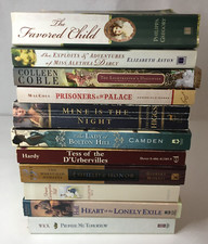 Lot of 11 Historical Romance Books Novels Trade Papaerback