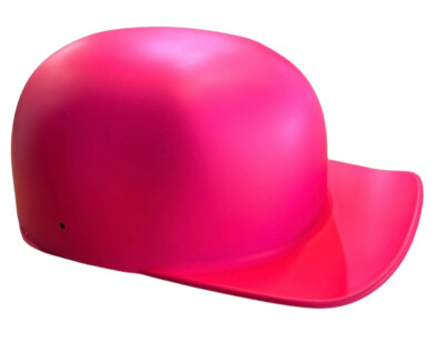 custom painted doughboy motorcycle helmet Custom Hot pink Doughboy Mikes ProLid novelty helmet