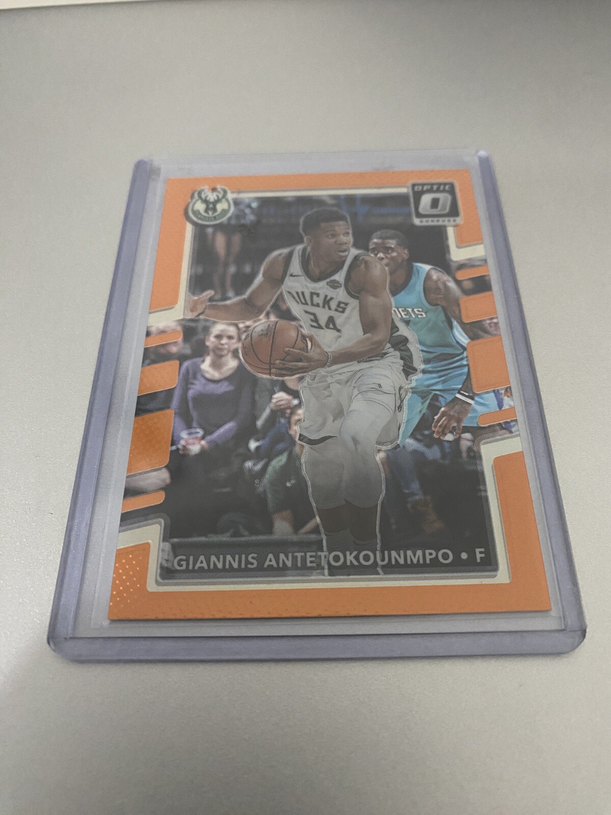 Giannis Antetokounmpo 2017-18 Donruss Optic Orange /199