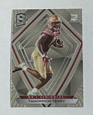 2021 Panini Chronicles Draft Picks Spectra #295 Rookie Tamorrion Terry Seminoles