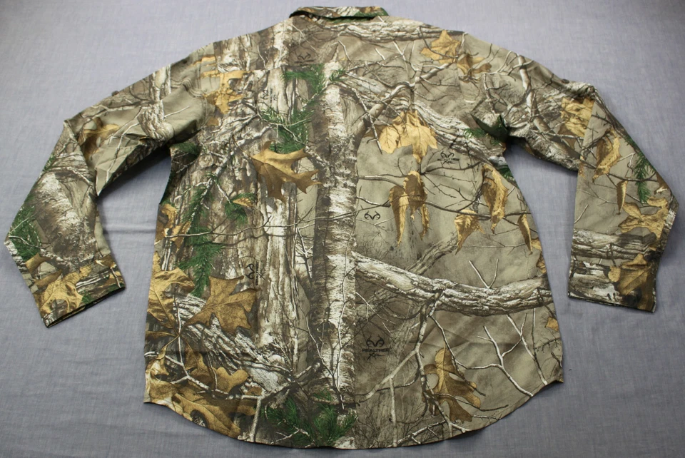 Under Armour Mens UA Chesapeake Realtree Xtra Camo Hunting LS Shirt NWT  S  $80 - Image 2 of 4