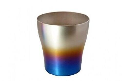 HORIE Pure Titanium Double Tumbler 250cc Fire Burn from Niigata T15FB250 SET - Picture 2 of 7