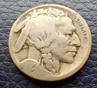 1923 S BUFFALO NICKEL - Semi Key Date US 5 Cent Coin - Free Shipping
