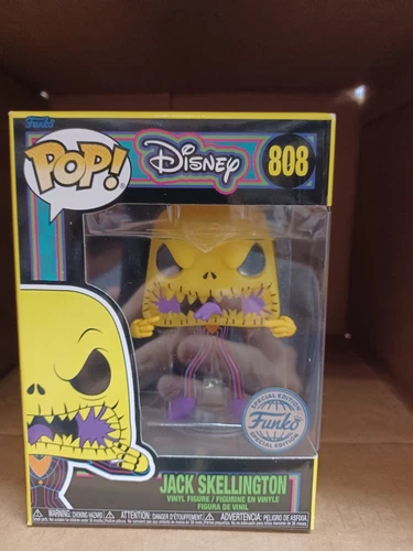 Funko Pop 808 Disney Nightmare Before Christmas Jack Skellington SPECIAL EDITION
